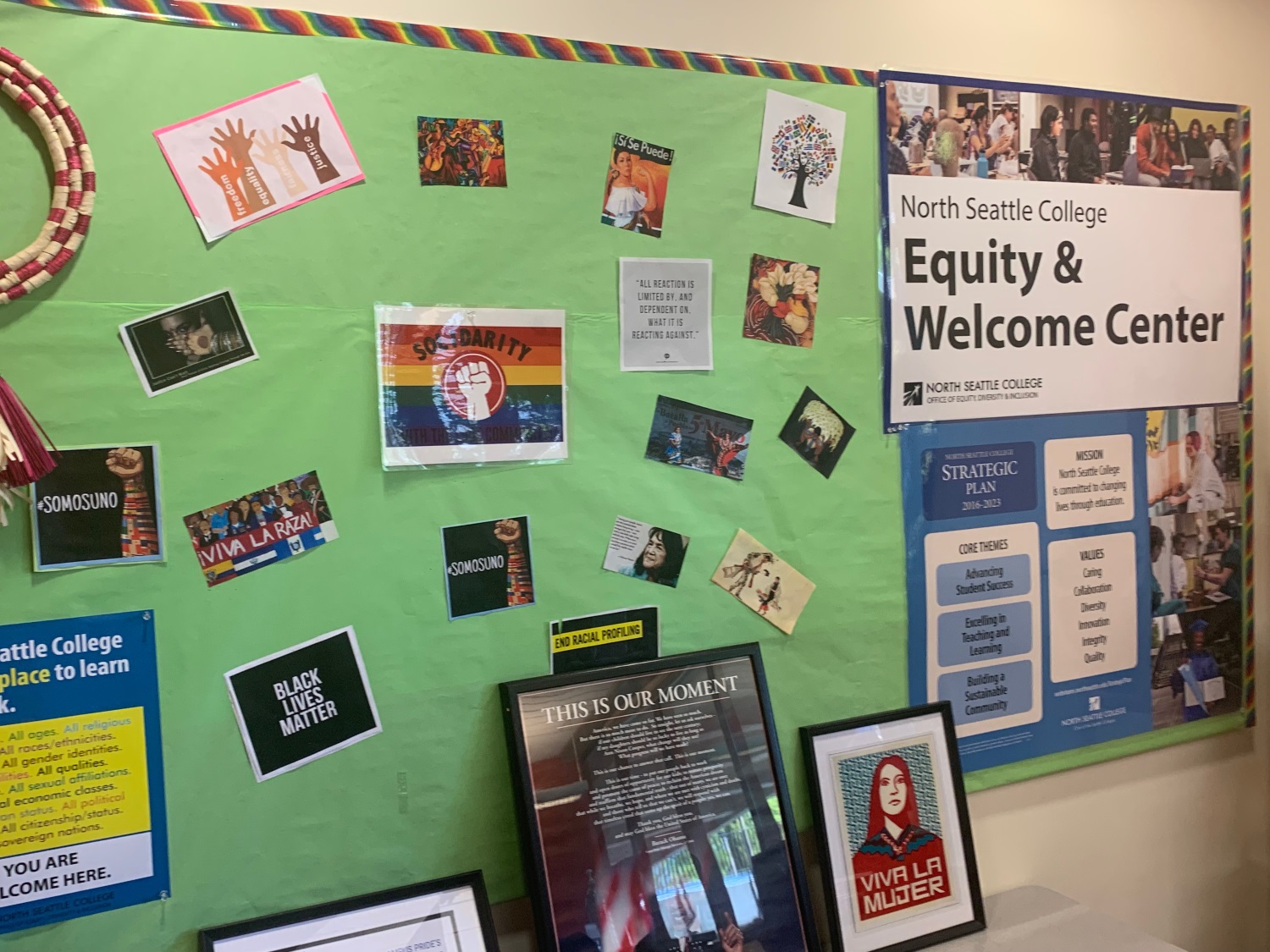 Equity and welcome center