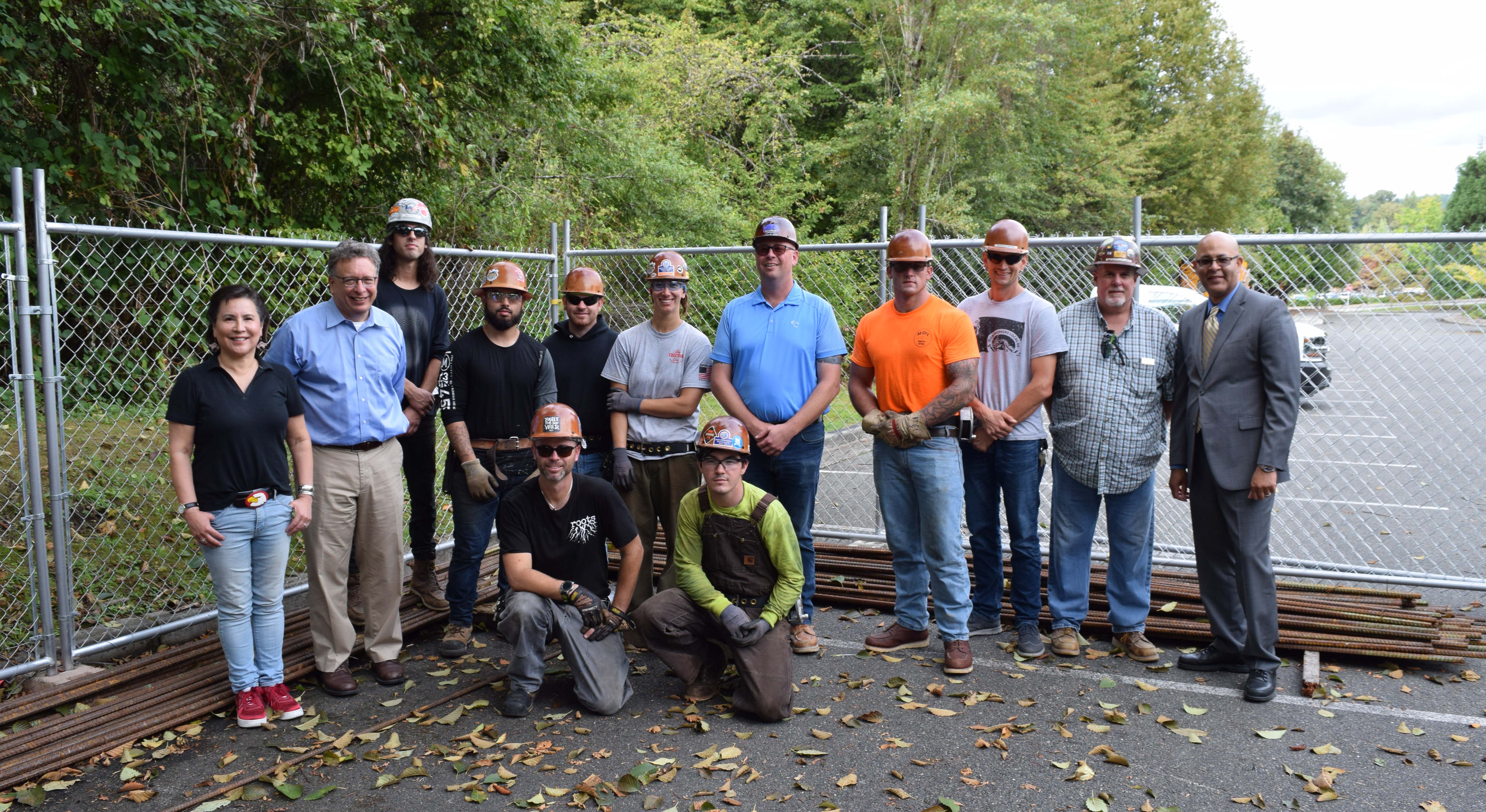 Ironworkers apprenticeship outdoor classroom