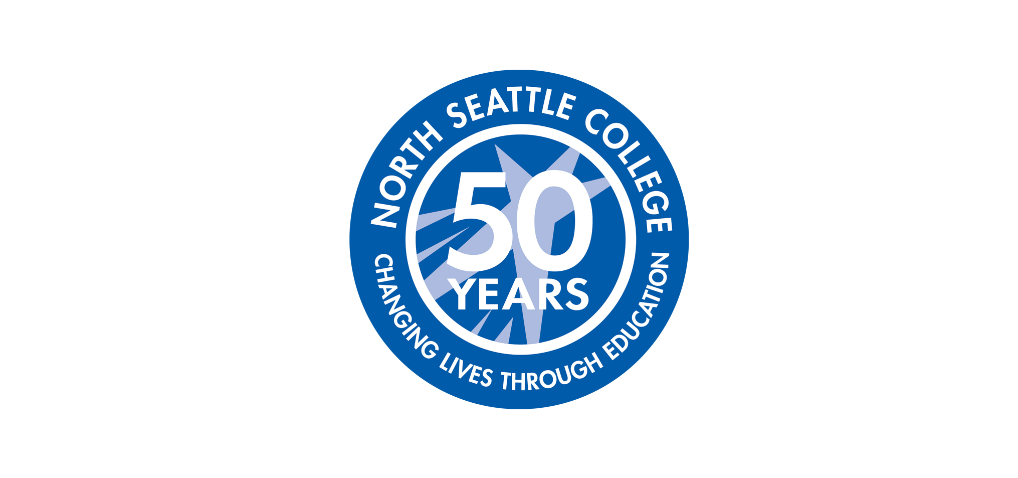 50th Anniversary Changing Lives Through Education logo