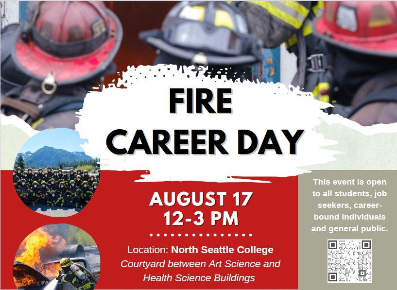 Fire Career Day August 17, 12-3pm