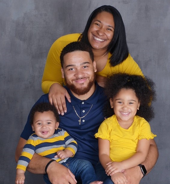 Raishawn Swensen and family 