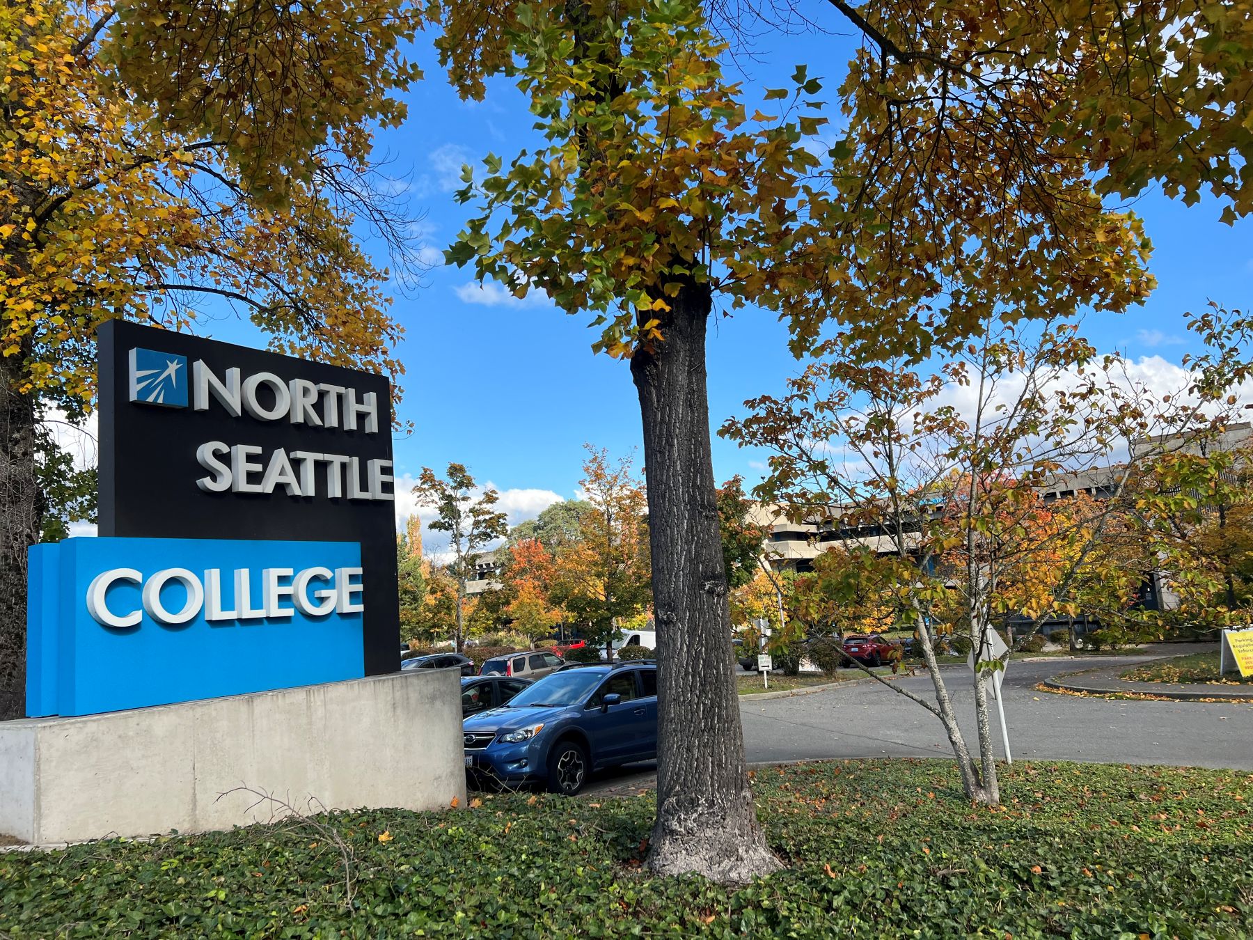 North Seattle College Sign