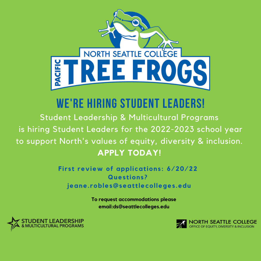 student leadership is hiring
